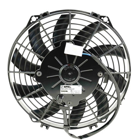 PWR 9" Fan Skew Blade Push 12V 590CFM 52mm Deep