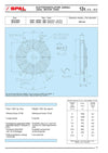 Spal 09in Fan Skew Blade Push 12V (590CFM) (52mm Deep)