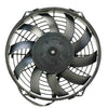 Spal 09in Fan Skew Blade Push 12V (590CFM) (52mm Deep)