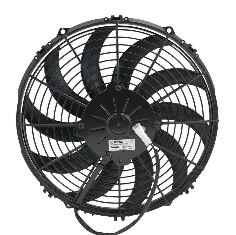 PWR 12" Fan Skew Blade Push 12V 938CFM 52mm Deep