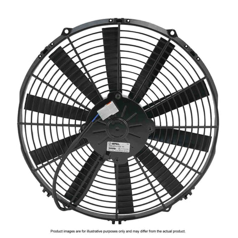 PWR 14" Fan Straight Blade Push 12V 1263CFM 62mm Deep