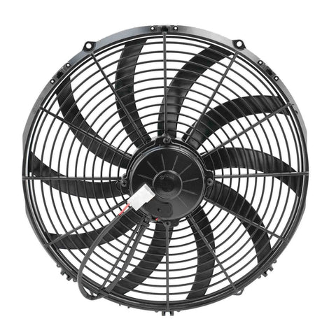 PWR 16" Fan Skew Blade Pull 12V 2024CFM 88mm Deep