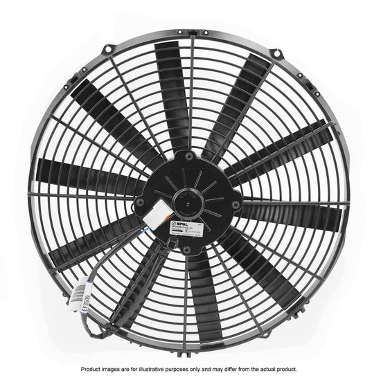 Spal 16in Fan Straight Blade Push 12V (1505CFM) (62mm