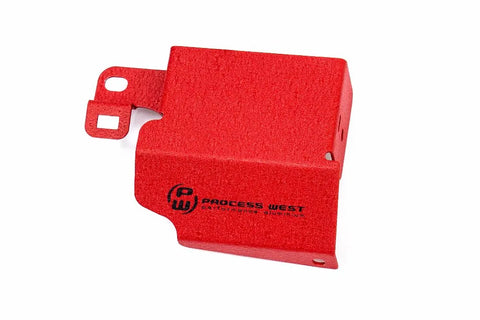 Process West Boost Solenoid Cover (STi 08-21) Wrinkle Red