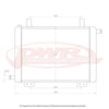PWR 26mm Heat Exchanger (Monaro 01-02)