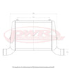 PWR Intercooler Core 500x250x55mm PWI50