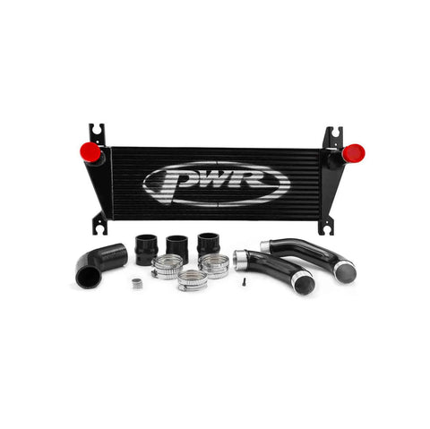 PWR 68mm Intercooler and Pipe Kit (Ranger PX/BT-50) - Black — fits Mazda BT-50 UP