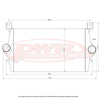 PWR 55mm Intercooler (F250/Powerstroke 03-07)