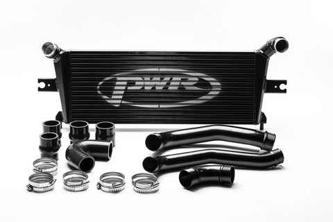 PWR 55mm Intercooler and Pipe Kit (Colorado RG 14+) - Black — fits Holden Colorado
