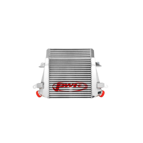 PWR Stepped Core Intercooler (Falcon FG XR6/F6 08-14) - Polished — fits Ford Falcon Xr6