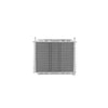 PWR Trans Oil Cooler - 280 x 200 x 19mm 3/8" Hose Barb suits 9" SPAL Fan, Temp Switch Boss