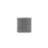 PWR Trans Oil Cooler - 280 x 255 x 19mm 3/8" Hose Barb suits 11" SPAL Fan - Raw