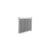 PWR Trans Oil Cooler - 280 x 200 x 19mm -6 AN fittings suits 9" SPAL Fan, Temp Switch Boss
