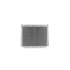 PWR Trans Oil Cooler - 280 x 200 x 19mm -6 AN fittings Black Powder Coat