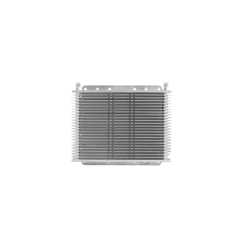 PWR Transmission Oil Cooler 280x200x19mm -6AN Fittings 9in SPAL mounts