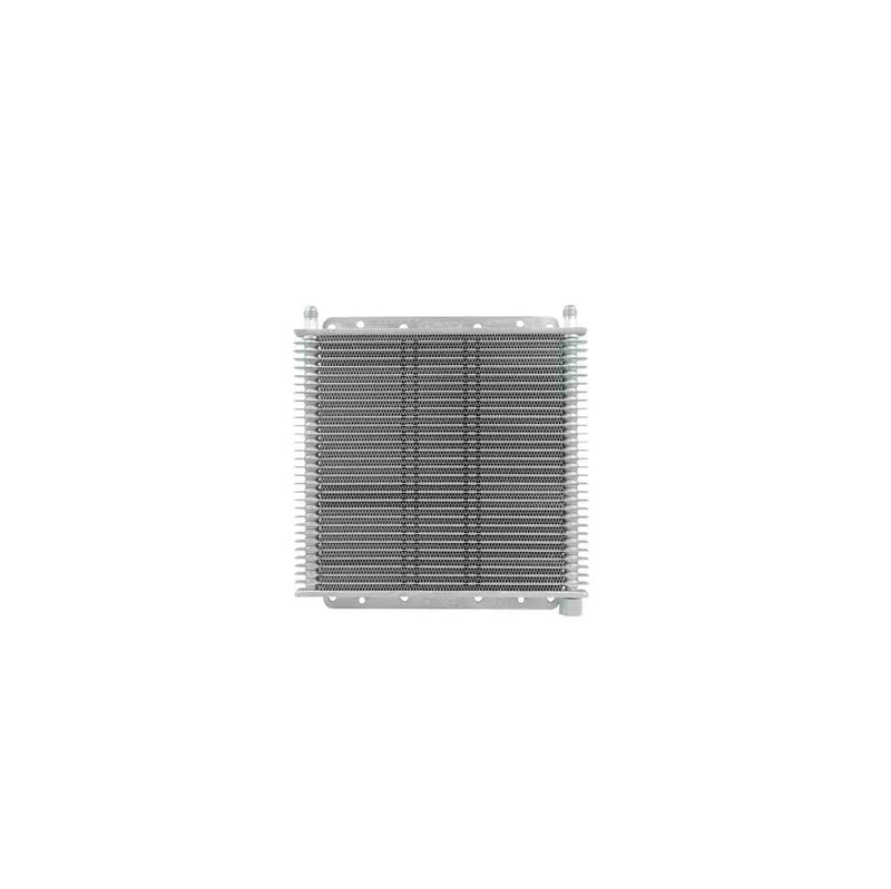 PWR PWO1223-6Z Trans Oil Cooler - 280 x 255 x 19mm -6 AN fittings suits 11" SPAL Fan, Temp Switch Bo
