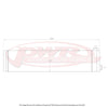 PWR PWO2587 Extruded Tube Engine Oil Cooler (RX7 8 | Kren Offroad NZ