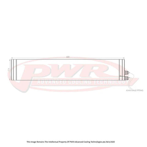 PWR BMW M3 & M4 F80, F82 & F83 Dct Trans Oil Cooler -