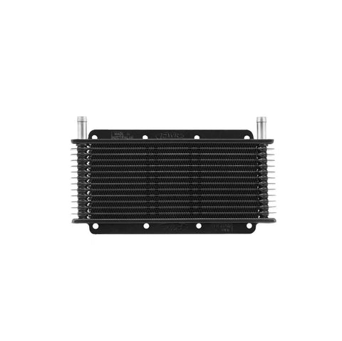 PWR Trans Oil Cooler - 280 x 110 x 19mm 1/2" Hose Barb Black Powder Coat