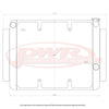 PWR Holden HD, HJ, HQ, HX, HZ 8Cyl Chev Crossflow 55mm