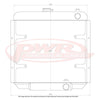 PWR 55mm Radiator (Falcon 68-69) — fits Ford Falcon Xr Xt Xw (image 2)
