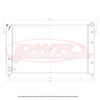 PWR 55mm Radiator (Commodore VX 6cyl/V8 00-02) — fits Holden Commodore (image 4)