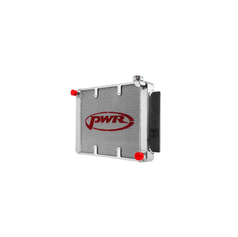 PWR 55mm Radiator w/ 16" SPAL Fan Mounts (Torana 74-78) — fits Holden Torana (image 2)