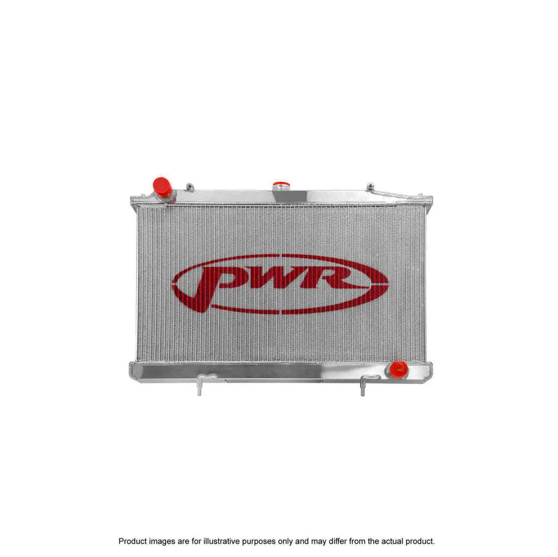 PWR 55mm Radiator w/ Twin 12" SPAL Fan Mounts (Silvia 200SX S14/S15 SR20/DET 93-02)