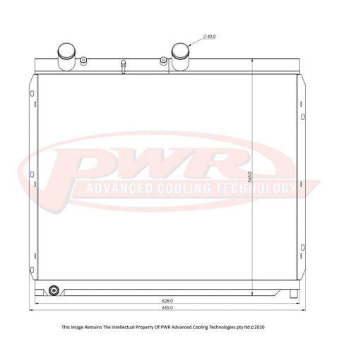 PWR 32mm Radiator (612 04-11)