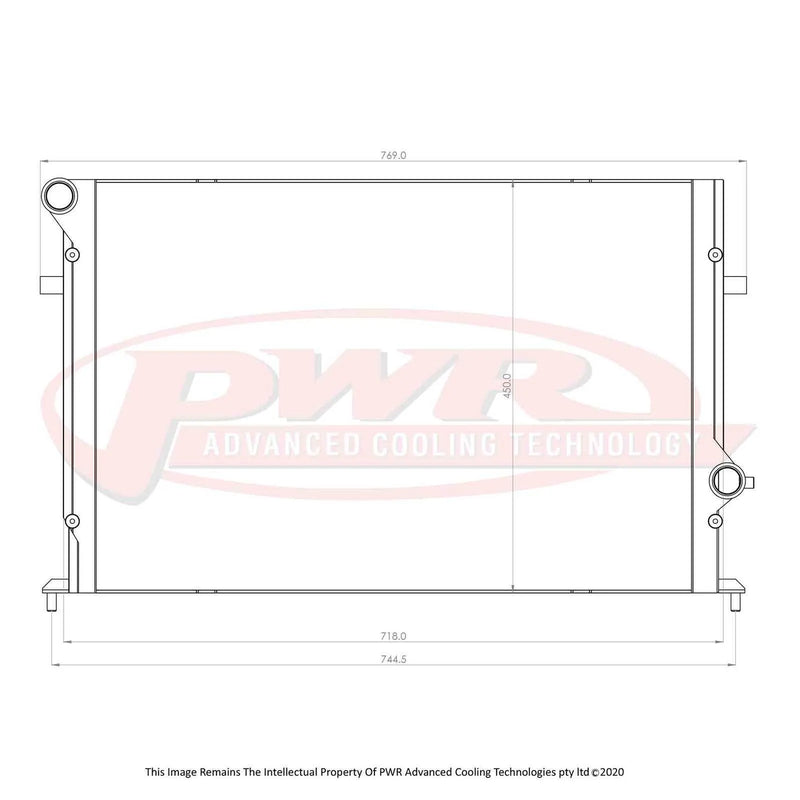 PWR Elite Series 42mm Radiator (TT RS/RS3 11-13)