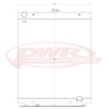 PWR 55mm Radiator (LC 79 Series 07-07) — fits Toyota Landcruiser 79 Series (image 2)