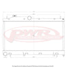 PWR 42mm Radiator (Forester SH EJ25 07-12) — fits Subaru Forester (image 4)