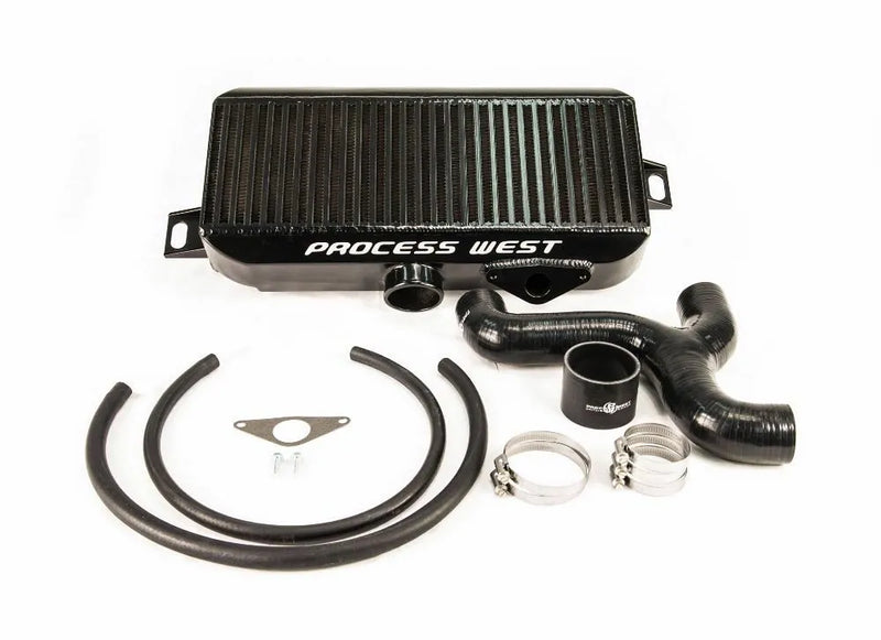 Process West Top Mount Intercooler (STi 08-21) Black — fits Subaru STI