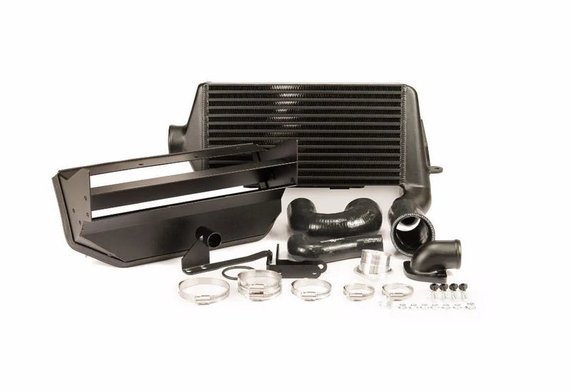 Process West Verti-Cooler Intercooler System (WRX 08-14) Black — fits Subaru WRX
