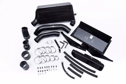 Process West Verti-Cooler Intercooler System (WRX 15-21) Black — fits Subaru WRX