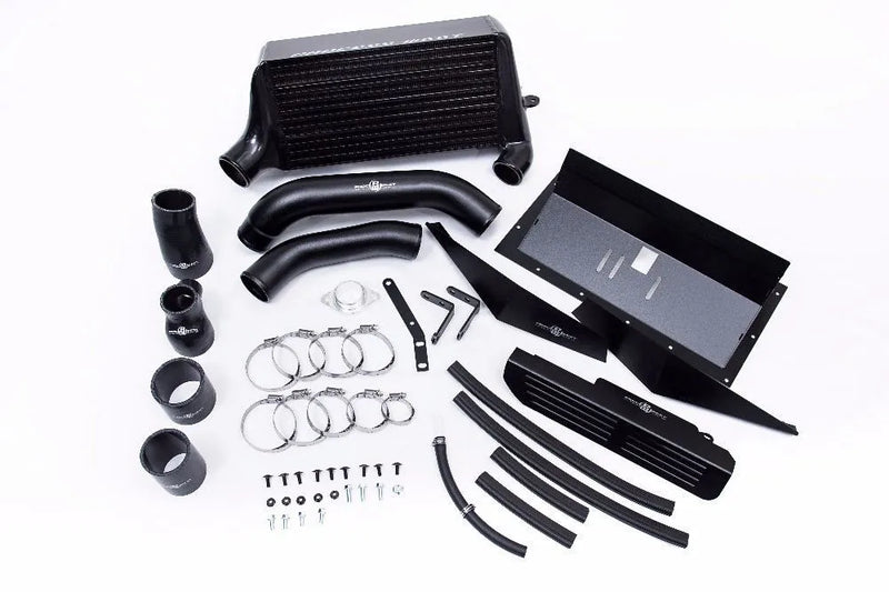Process West Verti-Cooler Intercooler System (WRX 15-21) Black — fits Subaru WRX