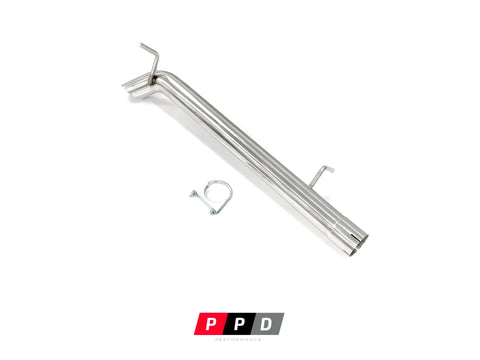 VW Amarok (2011+) 2.0L TD  Stainless 2.5" Muffler Delete - Image 2