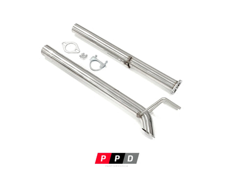 Toyota Hilux (2005-2015) D4D TD 150 3L Stainless 2.5" Muffler Delete