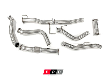 Isuzu D-MAX (08/2010-2012) 3" Stainless Steel Turbo Back Exhaust