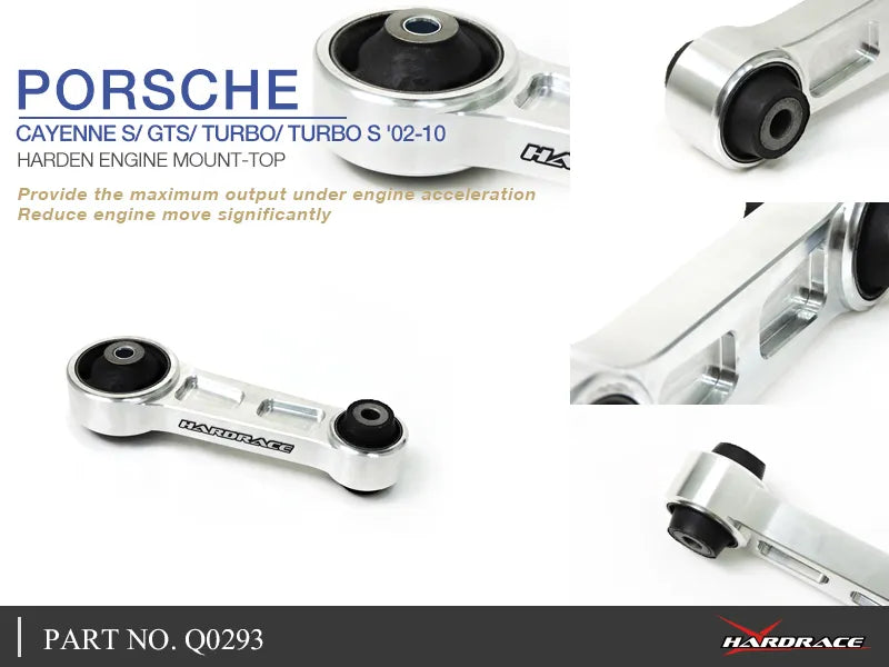 Hard Race Hardened Engine Mount - Top (Cayenne) — fits Porsche Cayenne