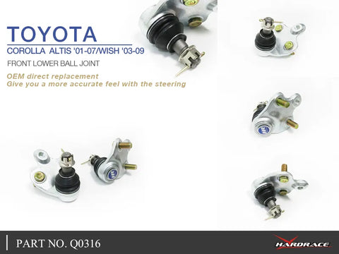 Hard Race Front Lower Ball Joint (Corolla 00-07)