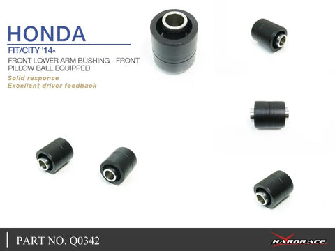 Hard Race Front Lower Arm Bushing - Pillow Ball (Jazz 07-14)