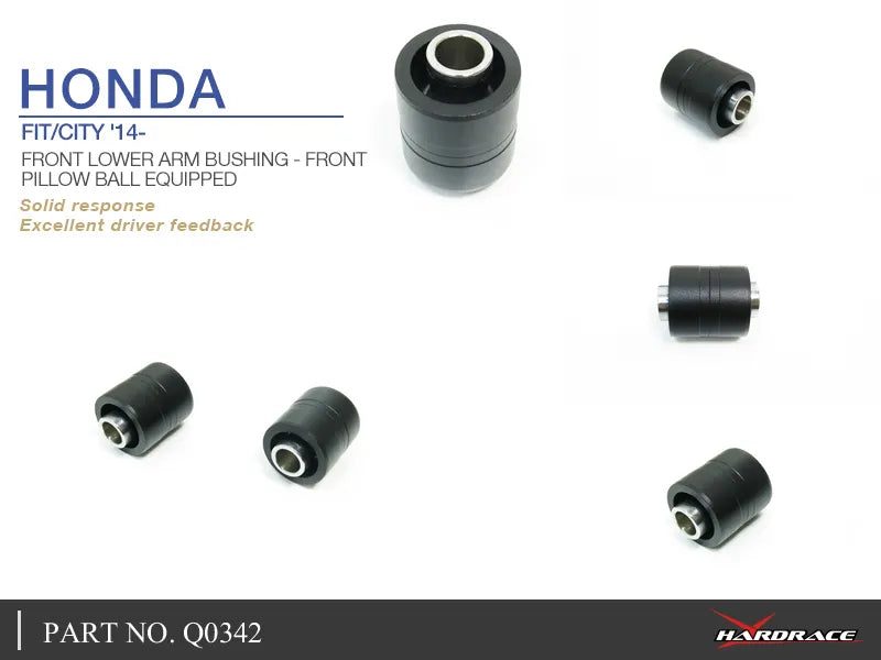 Hard Race Front Lower Arm Bushing - Pillow Ball (Jazz 07-14)