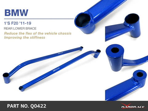 Hard Race Rear Lower Brace (BMW 1 Series 11-19)