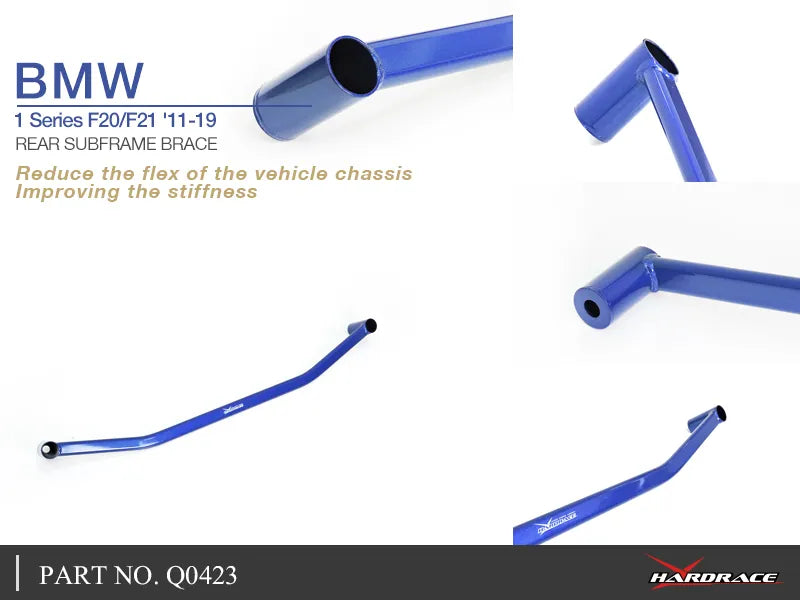Hard Race Rear Sub Frame Brace (BMW 1 Series 11-19)