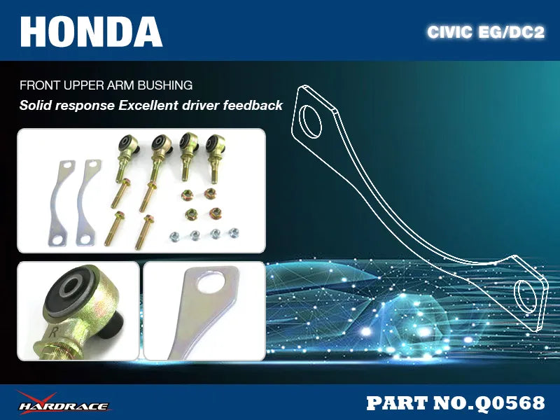 Hard Race Front Upper Arm Bushing - OffSet (Integra DC2/Civic 91-95)