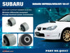 Hard Race Rear Diff Support Member Bushing (WRX/STI 01-06)