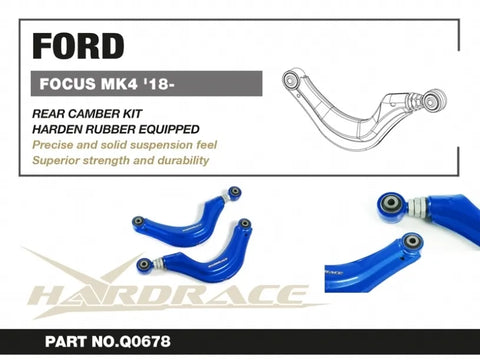 Hard Race Rear Camber Kit (Focus 2018+)