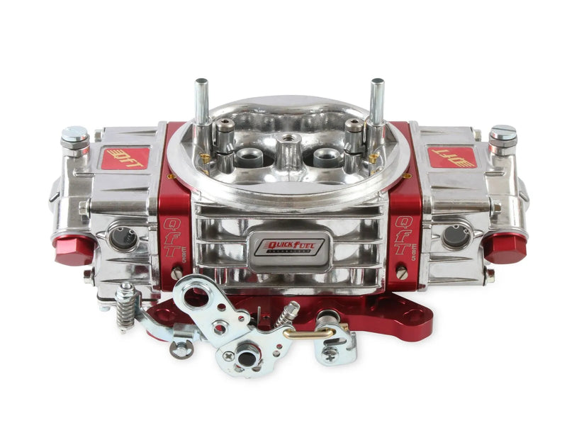 Quick Fuel Technology Q-Series Carburetor 850CFM Drag Race E85 850 CFM - 4150 - Mechanical Secondaries - Shiny - E85