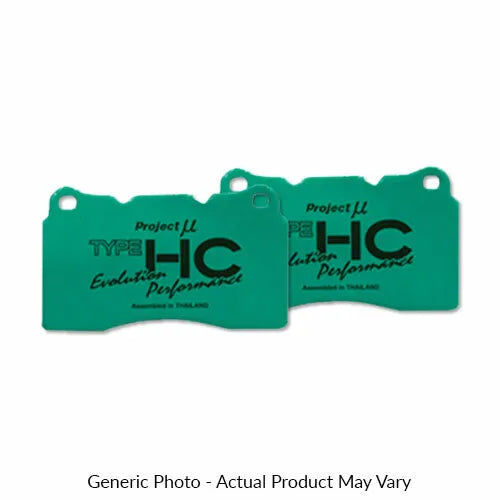 Project Mu R389-HC-EP Rear Brake Pads - HC Evolution